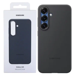 Etui na telefon Samsung Galaxy S25 Silicone Case - grafitowe (Black)
