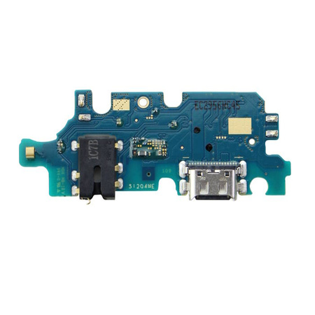 Samsung Galaxy A13 board with USB-C charging connector + headphone connector + microphone