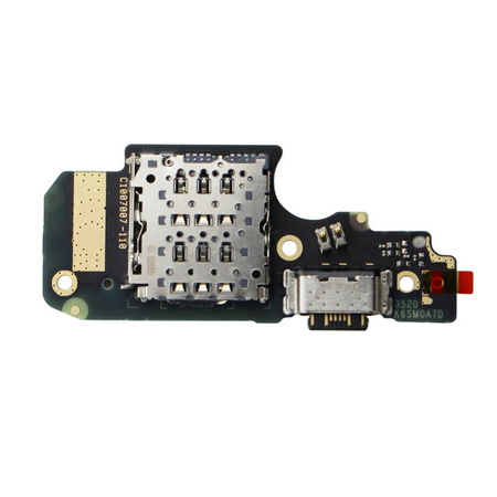 Xiaomi Poco X4 Pro 5G board with USB-C charging connector, SIM card reader and microphone