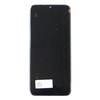 Original LCD display with bezel for Motorola Moto E20 - black