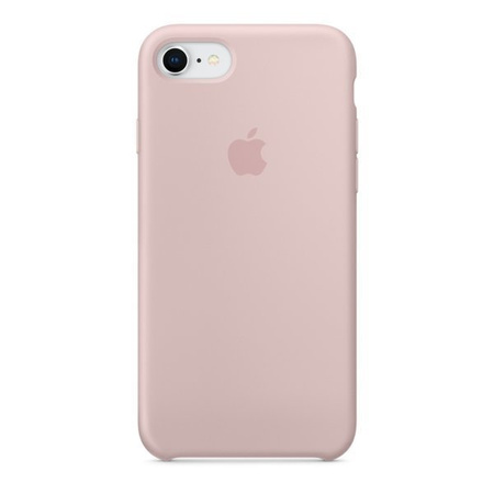 Etui silikonowe Apple iPhone 7/ 8 - piaskowy róż (Pink Sand) [OUTLET]