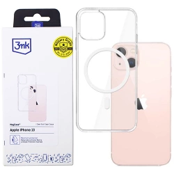 Silicone case for Motorola Edge 50 Pro phone 3mk Clear Case - transparent