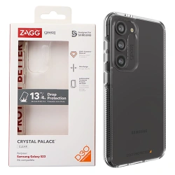 Etui na telefon Samsung Galaxy S23 Gear4 Crystal Palace - transparentne