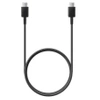 Cable from USB-C to USB-C Samsung 1 m - black