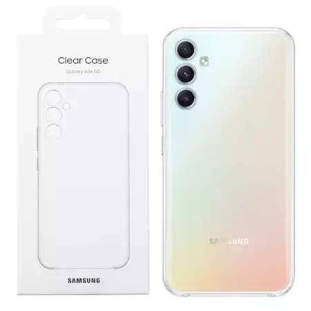 Samsung Clear Case for Galaxy A34 5G - transparent