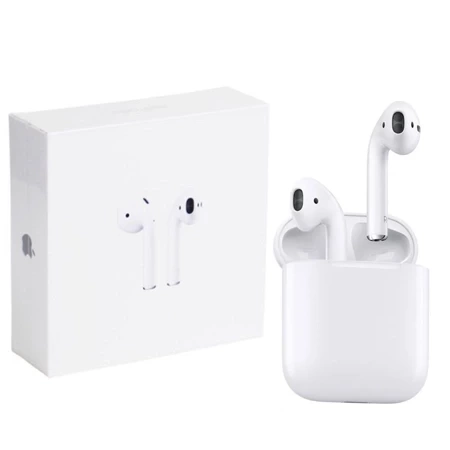 Apple AirPods 2 headphones with charging case 