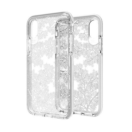 Apple iPhone X/ XS case GEAR4 Victoria Coral IC8VICCRL - transparent