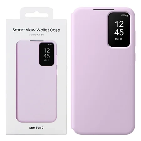 Samsung Galaxy A35 5G Smart View Wallet Case - lavender