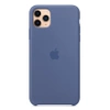 Apple iPhone 11 Pro Max Silicone Case MagSafe - Blue (Linen Blue)