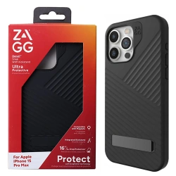 Etui do Apple iPhone 15 Pro Max Zagg Denali Snap Kickstand - czarne