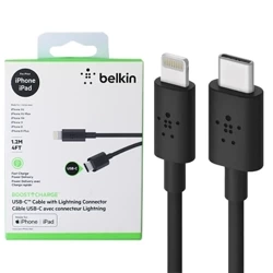 Belkin Boost Charge 1.2 m USB-C to Lightning cable - black