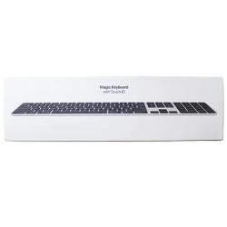 Klawiatura Apple Magic Keyboard with Touch ID and Numeric Keypad (układ holenderski) - czarna