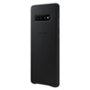 Samsung Galaxy S10 Plus Leather Cover phone case - black [OUTLET]