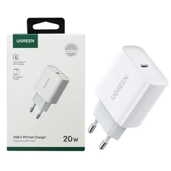 Ładowarka sieciowa USB-C Ugreen 20W - biała