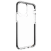 Etui do Apple iPhone 12/ 12 Pro Gear4 Piccadilly - przezroczyste z czarną ramką