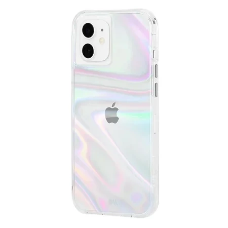 Case-Mate Soap Bubble for Apple iPhone 12/ 12 Pro - transparent hologram case