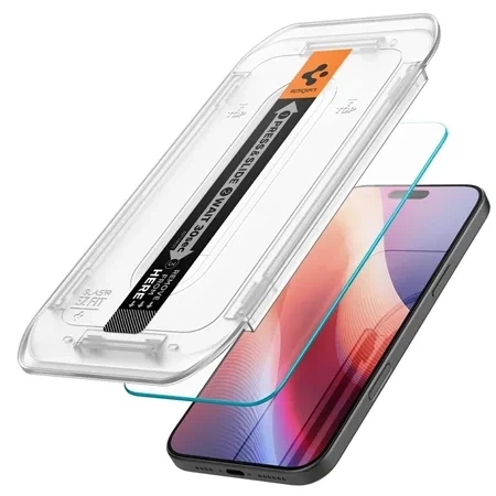 Spigen Glas tempered glass for Apple iPhone 16 Pro.TR EZ FIT - transparent