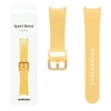 Silicone Strap for Samsung Galaxy Watch 4/ 4 Classic/ 5/ 5 Pro/ 6/ 6 Classic Sport Band One Click 20 mm M/L - Apricot (Apricot)