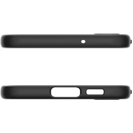 Spigen Liquid Air silicone phone case for Samsung Galaxy S23 - black