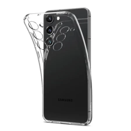 Spigen Liquid Crystal silicone case for Samsung Galaxy S23 - transparent