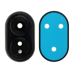 Szybka aparatu z ramką do Oppo A38 oryginalna - czarna