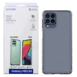 Samsung Galaxy M53 5G etui silikonowe Araree M Cover GP-FPM536KDATW -  transparentne