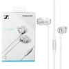 Sennheiser headphones with microphone and remote control - white