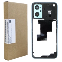 Body, side frame for Realme 9i original - blue (Prism Blue)