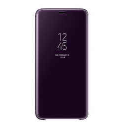 Samsung Galaxy S9 Clear View Standing Phone Case - purple [OUTLET]