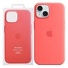 Apple iPhone 15 Silicone Case MagSafe - Pink (Guava)