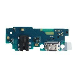 Samsung Galaxy A32 5G board with USB-C charging connector + headphone connector + microphone
