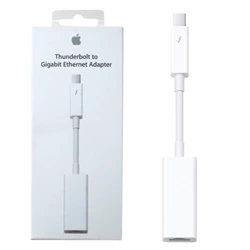 Apple Thunderbolt to Gigabit Ethernet adapter - white