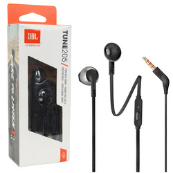 Headphones with remote control JBL Tune 205 - black