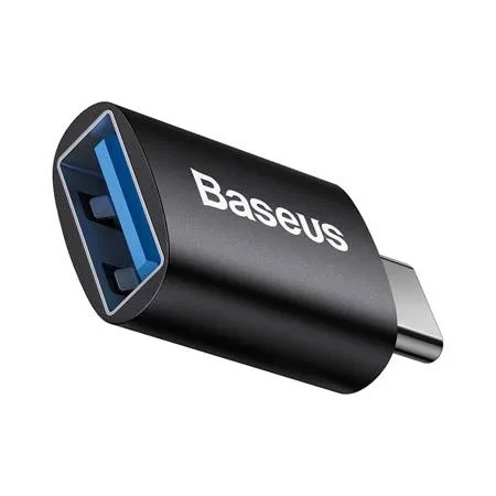 Adapter from USB-C to USB-A Baseus Ingenuity Series OTG connector - black