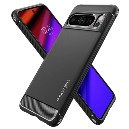 Spigen Rugged Armor Case for Google Pixel 8 Pro - Black (Matte Black)