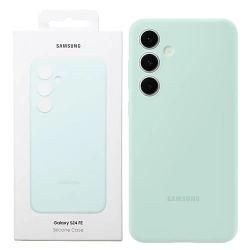 Samsung Galaxy S24 FE Silicone Phone Case - mint