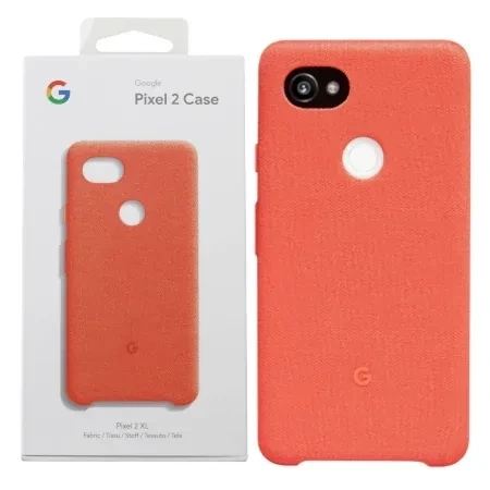 Google Pixel 2 XL Fabric Case - Orange (Coral)