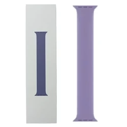 Silikonowy pasek Apple Watch 38/ 40/ 41/ SE/ SE 2 Solo Loop rozmiar 7 - lawendowy (English Lavender)