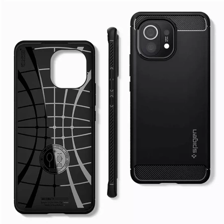 Spigen Rugged Armor case for Xiaomi Mi 11 - black