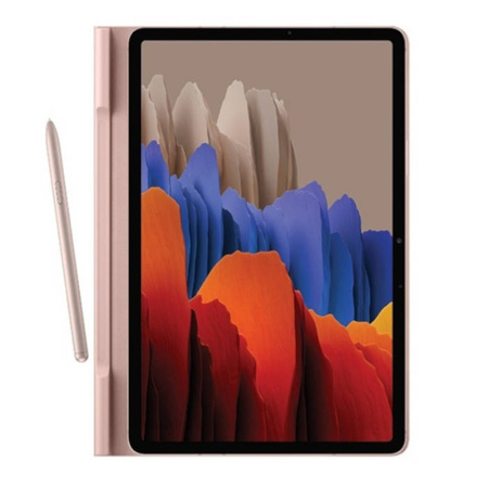 Samsung Galaxy Tab S7/ Tab S8 Book Cover - dirty pink/brown [OUTLET]