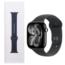 Apple Watch 10 46 mm Sport Band M/L - Black (Midnight)