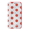 Apple iPhone X/ XS Booklet Case CJ1302 - red and white