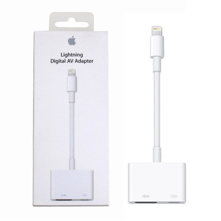 Apple adapter from Lightning to HDMI MD826ZM/A - white