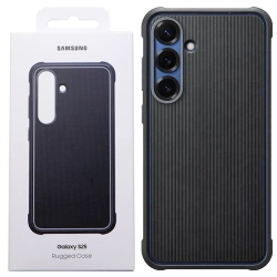 Samsung Galaxy S25 Rugged Phone Case - black