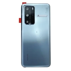 Battery flap for Huawei P40 Pro - silver (Silver Frost)