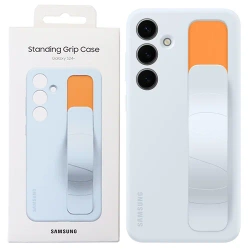 Samsung Galaxy S24 Plus Standing Grip Phone Case - Light Blue (Light Blue)