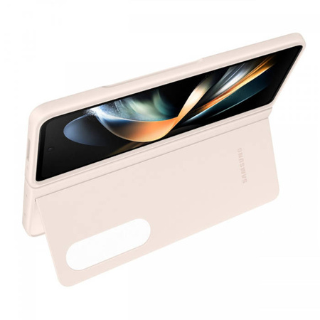 Samsung Galaxy Z Fold4 Slim Standing Phone Case - Beige (Sand) 