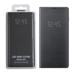 Samsung Galaxy S10 Plus LED View Cover case EF-NG975PBEGWW - black