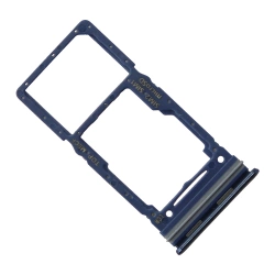 SIM card drawer for Samsung Galaxy M53 5G original phone - blue
