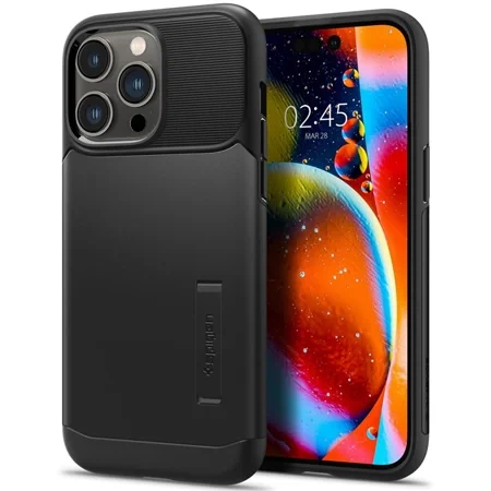 Etui na Apple iPhone 14 Pro Spigen Slim Armor - czarne